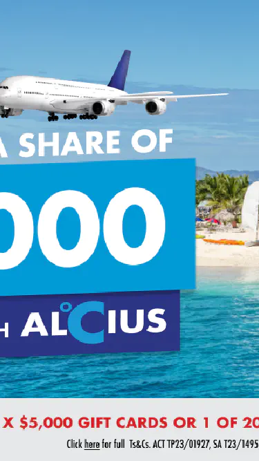 WIN BIG THIS SUMMER WITH ALCIUS